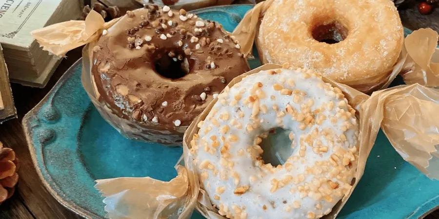 星野村の森の中のカフェ 焼き菓子