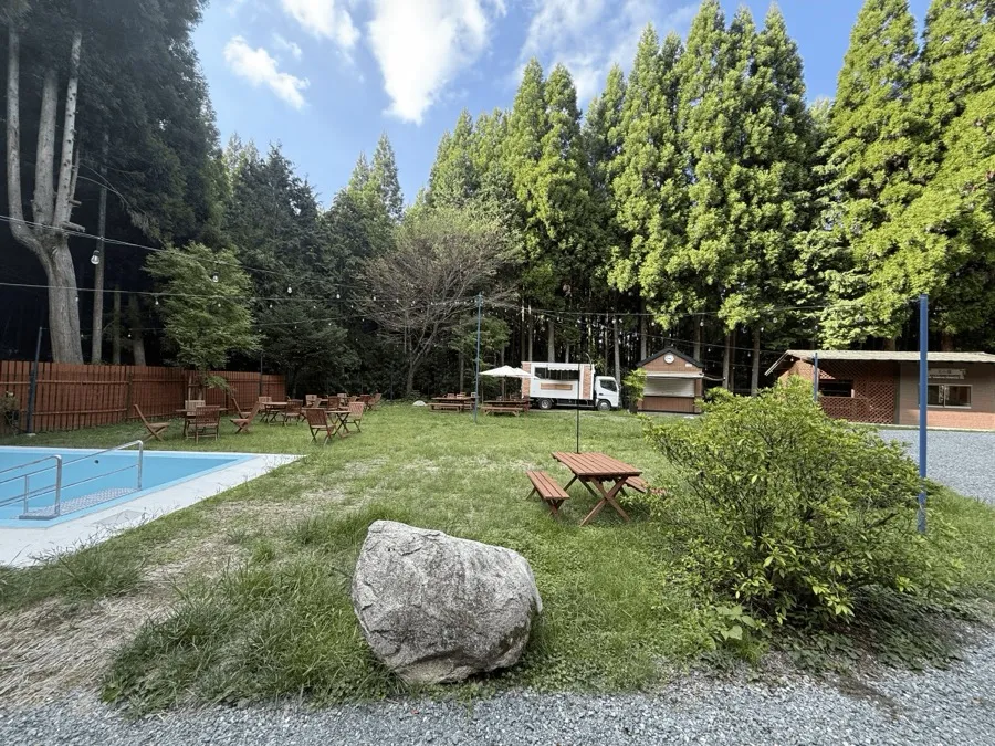 自然豊かな敷地