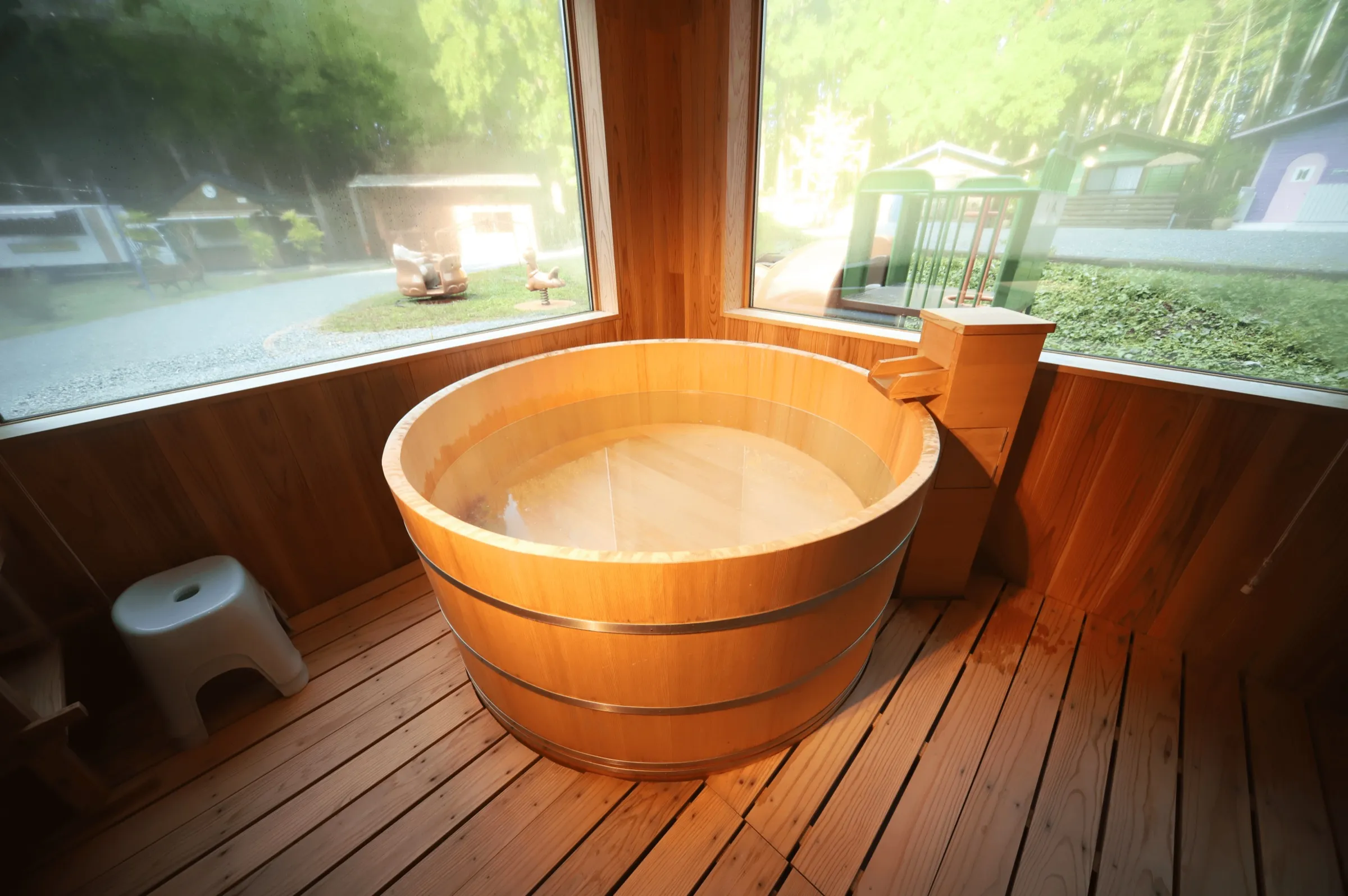 檜のお風呂