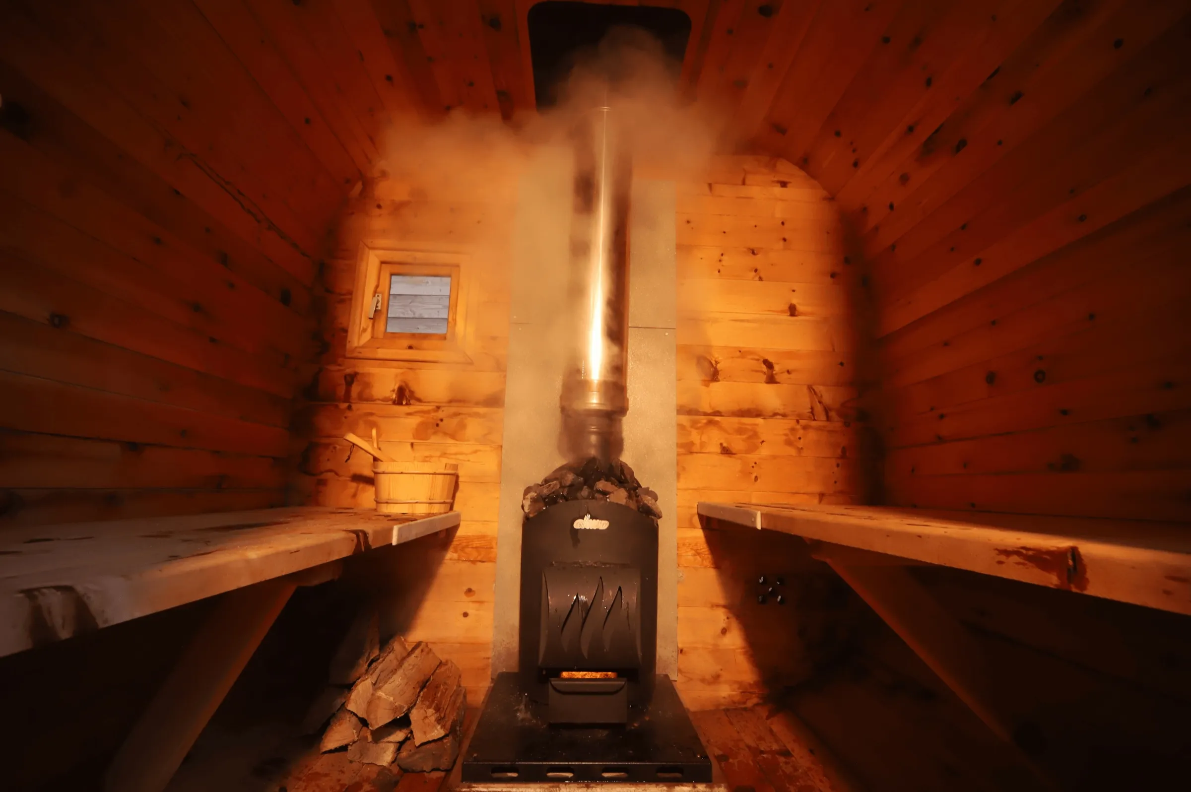 薪ストーブの暖かさ